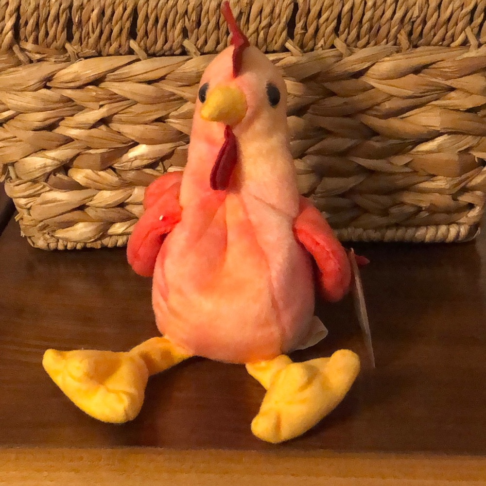Strut Rooster Beanie Baby